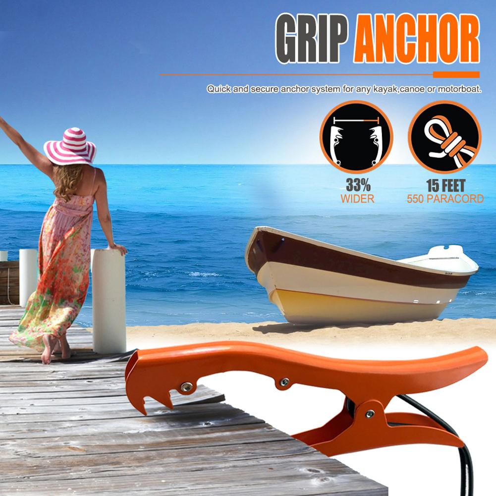 

Stainless Steel For Kayak Anchor Gripper for Reliable Attachment on Branches Wood Underwater 22.5 x 10.5 cm Orange China Mainland