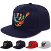 Hip-Hop Stitching Embroidered 666 Fingers Neutral Gender Women  Men For Hats Spring Autumn Outdoor Adjustable Casual Baseball Caps Trucker