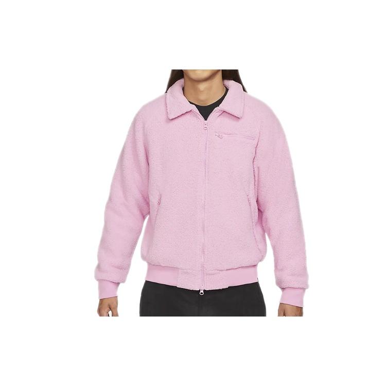 Nike SB Sherpa Solid Color Sports Skateboard Jacket Pink Men s CK5286-629 XL