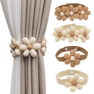 1 Stück Vorhang-Raffhalter im japanischen Stil mit Kordelzug, Wohnaccessoires, Blumenquaste, für Schlafzimmer und Wohnzimmer