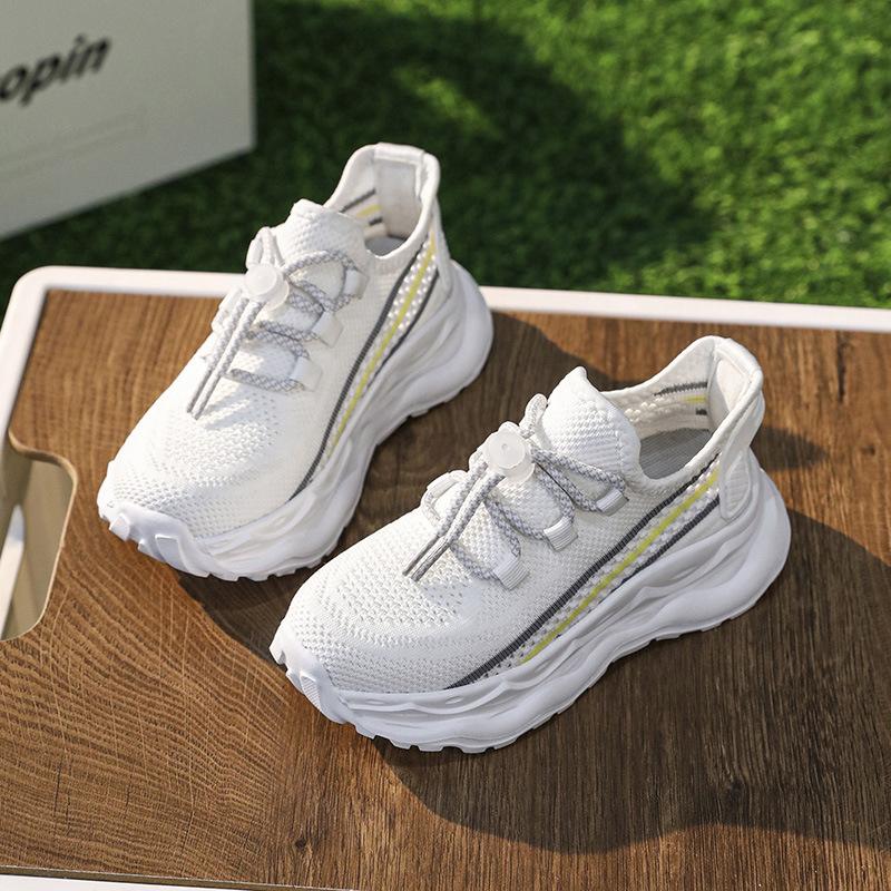 

Спортивная обувь для учеников начальной школы, дышащая и легкая, из сетки с плетением «муха», для мальчиков-подростков, повседневная обувь, корейская версия, кокосовые кроссовки w 31