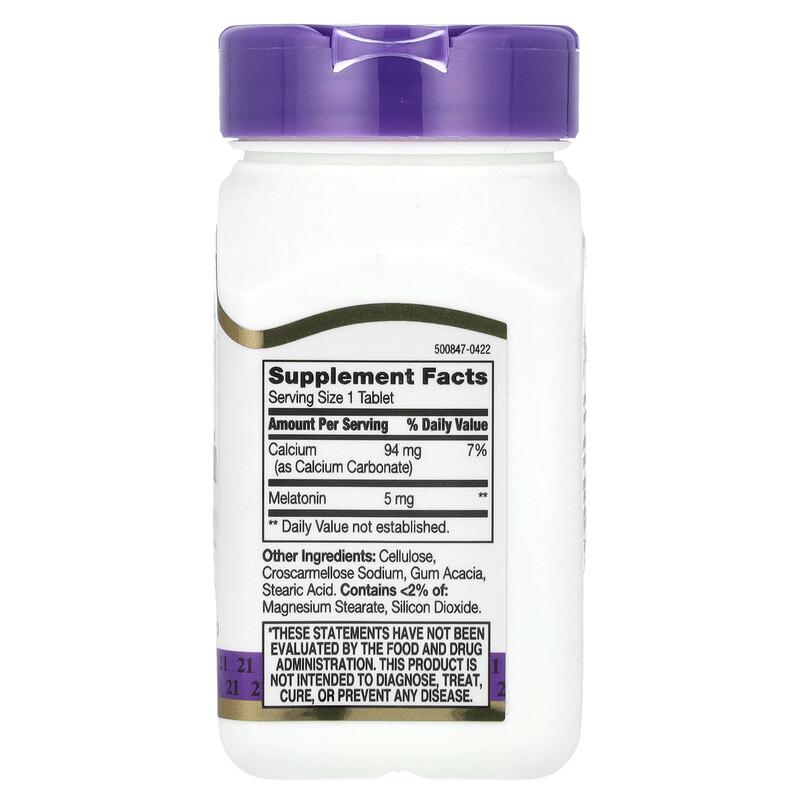Melatonin, 5 mg, 120 Tablets