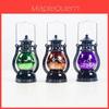 Vintage Halloween Led Lantern Lights Featuring Spooky Witches And Bats For Festive Parties
