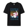 Non è un corpo da papà è una figura paterna forte Maglietta Alta Qualità Casual Slim Fit Top Maglietta Cotone Top T-shirt