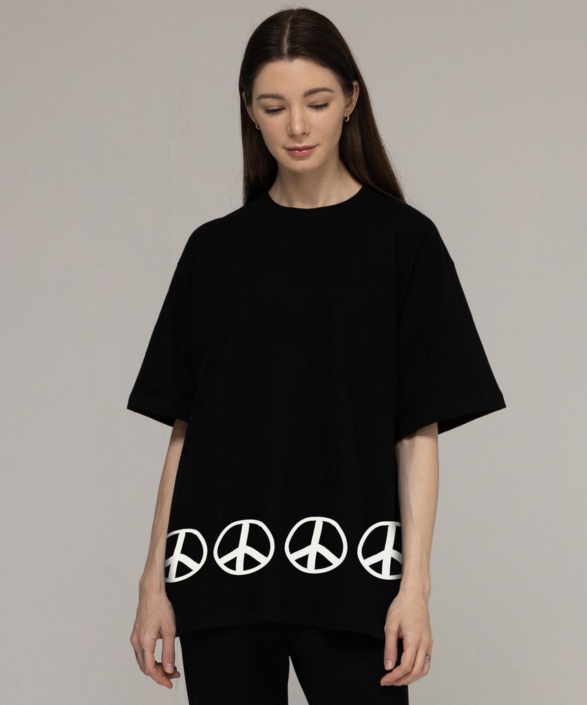GRAVER [Unisex] Bottom Piece Short Sleeve Tee_Black