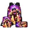 Minecraft Large Capacity High Value High Definition Printing Anti-Hunchback Wear-Resistant Large Capacity Schoolbag
