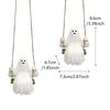1/2/3pcs Halloween Ghost Statue Set Halloween Decoration Garden Courtyard Landscape Decoration Resin Crafts Cute Ghost Figurine