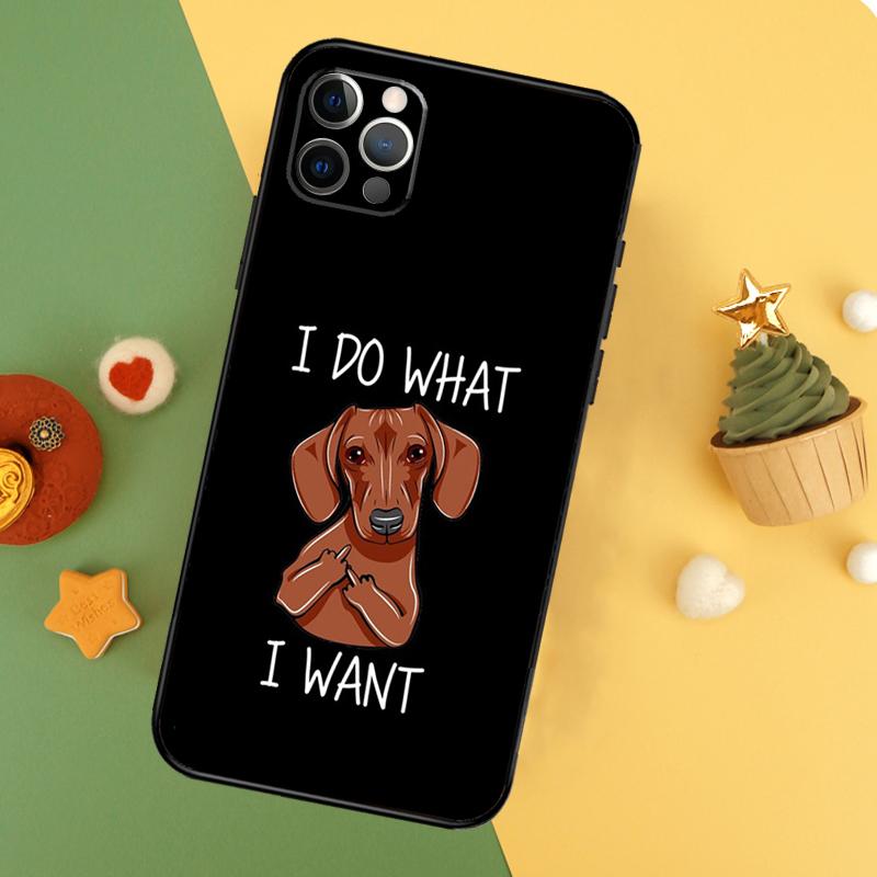 Dachshund Dackel Dog Phone Case For iPhone 17 Pro Max 17Air 16E 15 14 13 12 11 16 Pro Max Mini Shockproof Cover