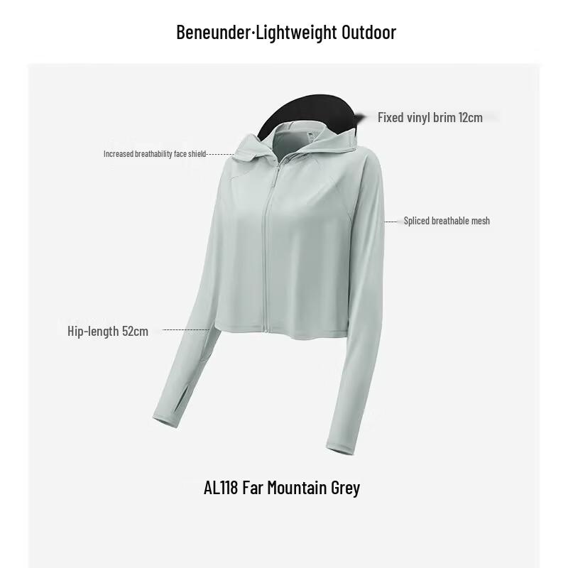 Beneunder Women s Cooling Hooded Sun Protection Shawl