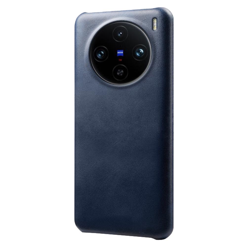 For vivo X100 Pro 5G Case Calf Texture Anti-scratch Hard Phone Cover