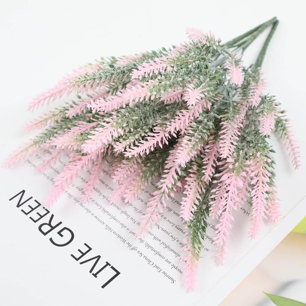 Simulation Flower, Flocking, Lavender, Jiuli, Simulation Plant Bouquet, Photography Fake Flower Props