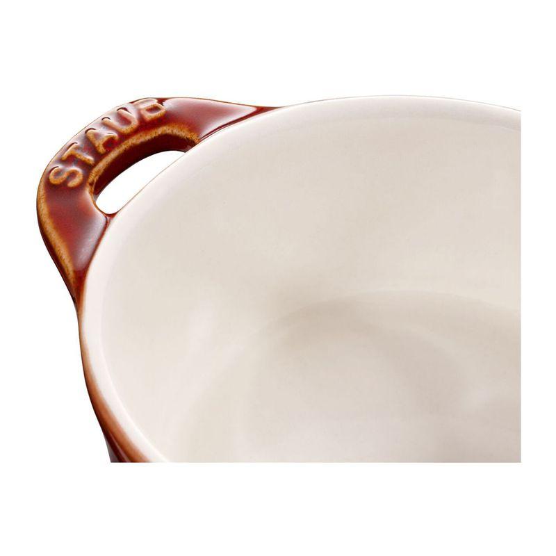 Staub Ceramic Mini Cocotte Round 10cm (Antique Copper)