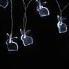 Easter Bunny String Lights Decorative Lights 10 LED Battery Type 1.65M