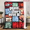 Grand Theft Auto V: Coperta Azione e Avventura coperta Arredamento Casa Coperta per riposo in ufficio Coperta in peluche per esterni Coperta per aria condizionata