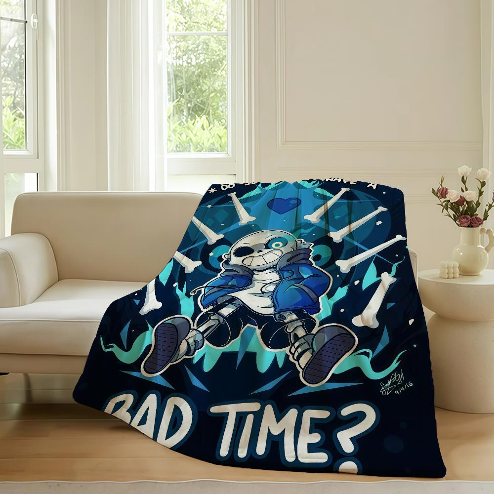 Adventure game u Undertale Blanket For Sofa Office Bed Plane Travel Sleep Read Relax Camping Soft And Warm