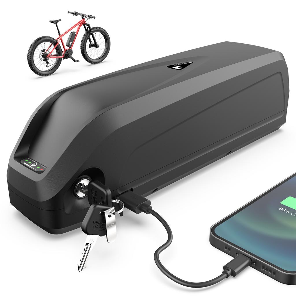 EU STOCK 48v 20.ah Electric Motorcycle Battery Downtube Akku Fahrradbatterien with 3A Charger