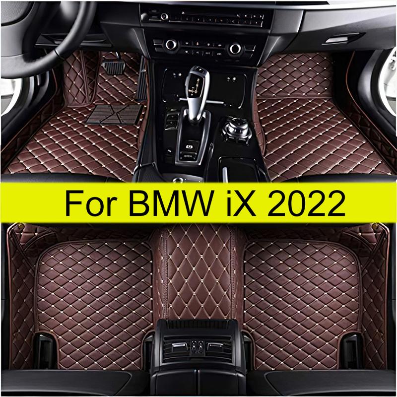 Car Floor Mats For BMW iX   Auto Foot Pads Automobile Carpet Cover Interior Accessories
