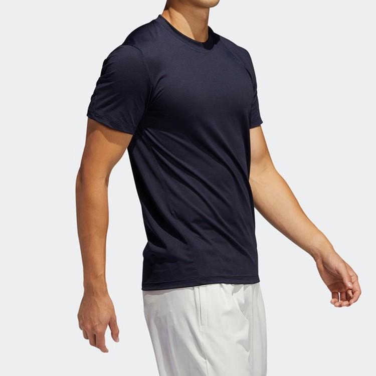 Adidas Training Sports Short Sleeve T-Shirt for Men, Legendary Ink Blue