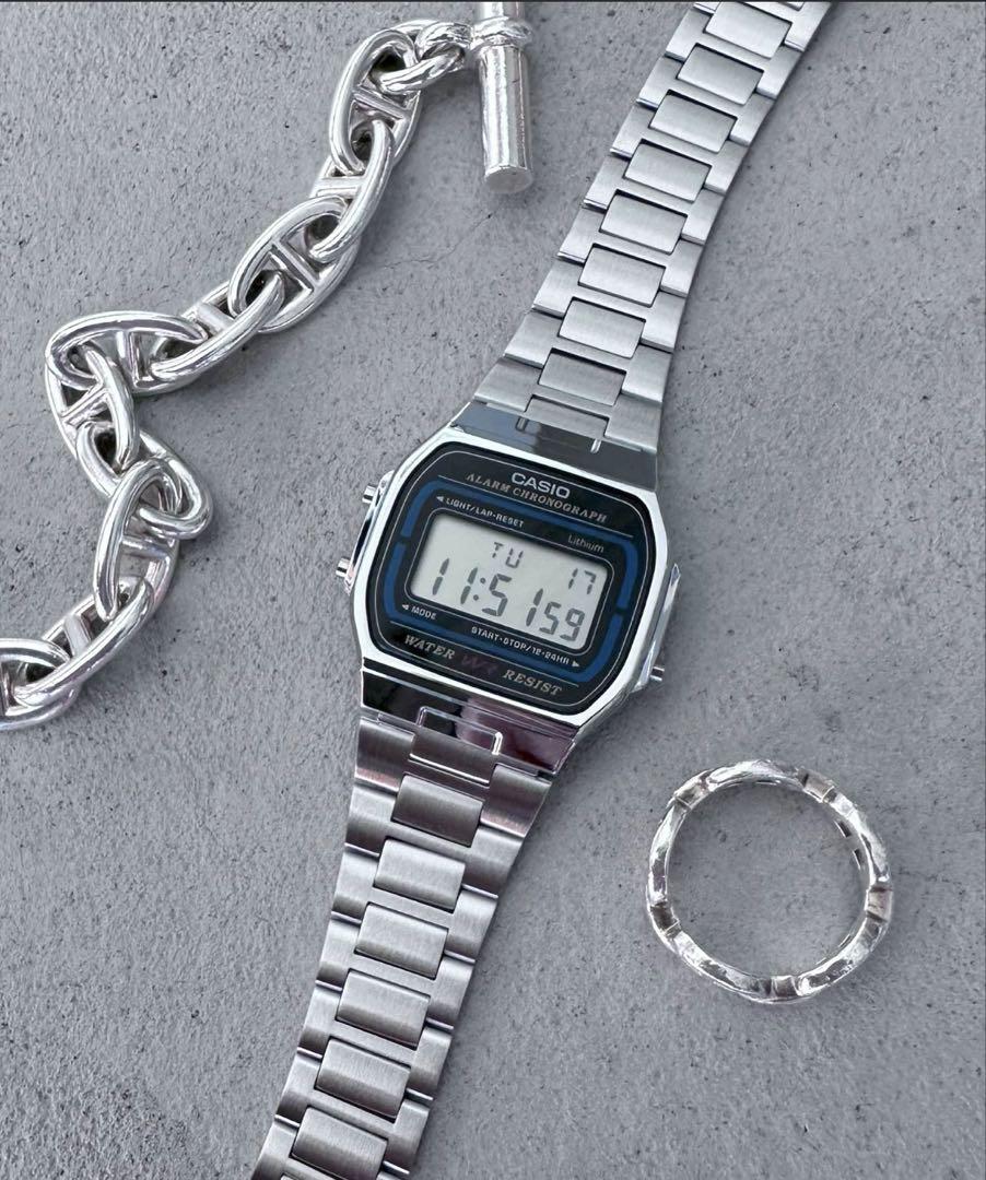 

[USED] CASIO digital watch stainless steel