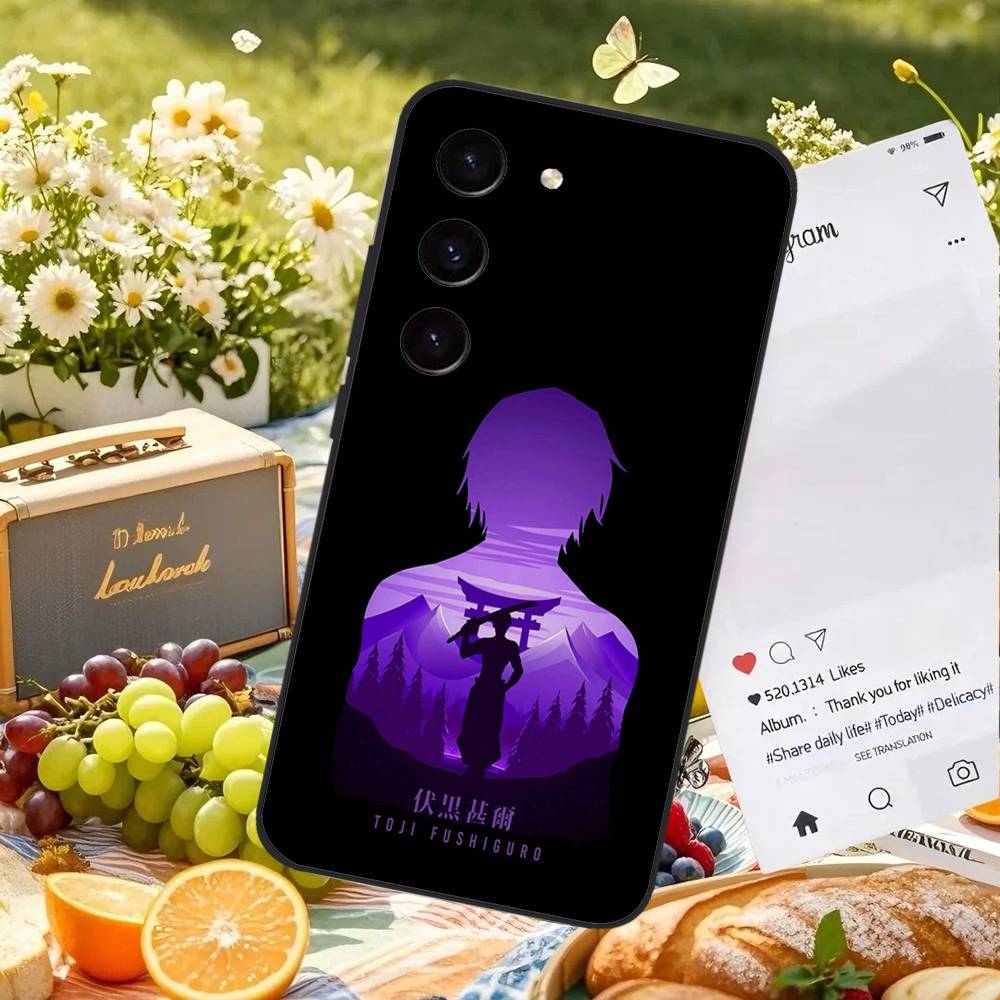 Toji Fushiguro J-Jujutsu K-Kaisen Telefoonhoesje Voor Samsung Galaxy S21 S22 S23 S24ULTRA S25ULTRA FE Ultra Plus5G A52S S26 Cover S20plus5G