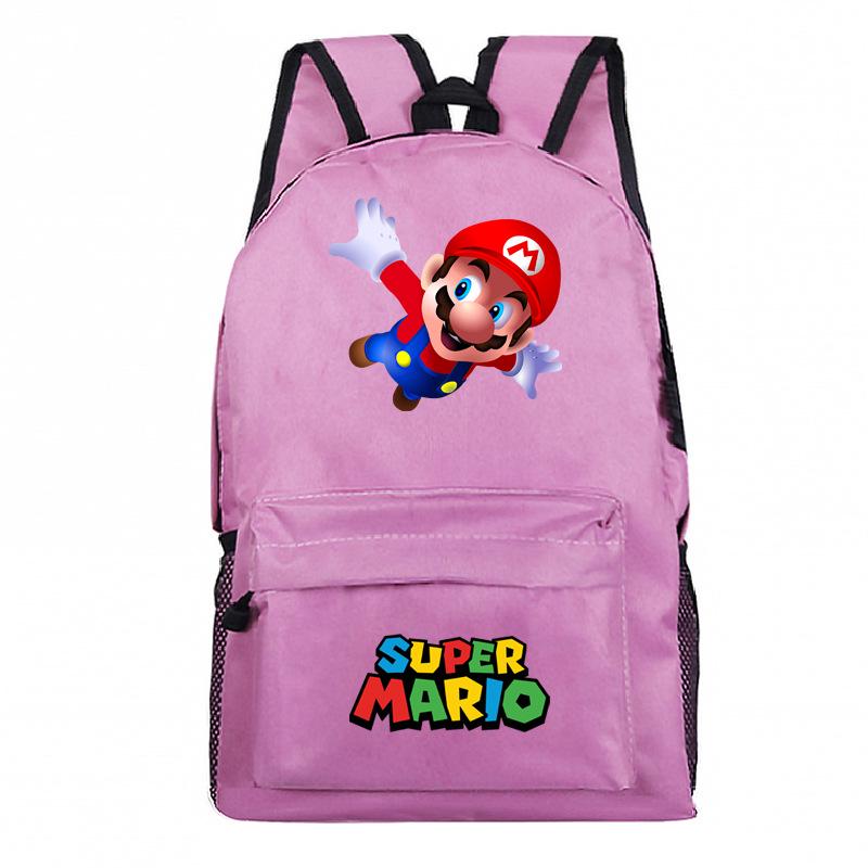 Peripheral Backpack Animation Cartoon Game Schoolbag Creative Pattern Heat Transfer Backpack one size fits all