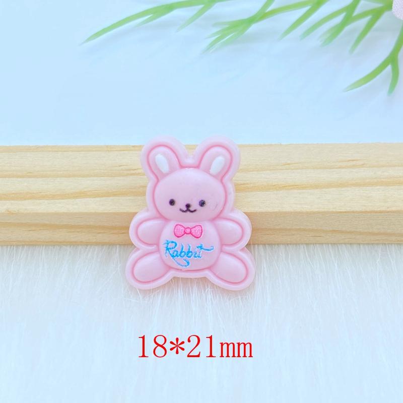 20Pcs/Lot New Cute Cartoon Animals Flatback Resin Cabochon Scrapbooking Decoration Crafts DIY Handmade Accessories Q20