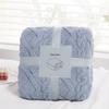 TaoFuu Fleece Blanket Jacquard Nap Office Sofa Dorm Bed
