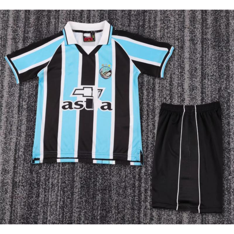 Retro classic children s football jersey AC Italy Brazil France Santos Barcelona Inter Milan football jersey can be sent on behalf of 16