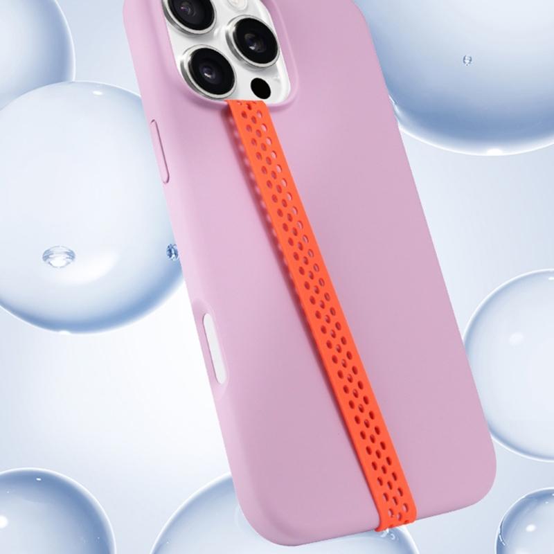 Adjustable Universal Secure Silicone Phone Lanyard Wristband Nonslip Holder for Wrist Comfort Commuting And Travel Use