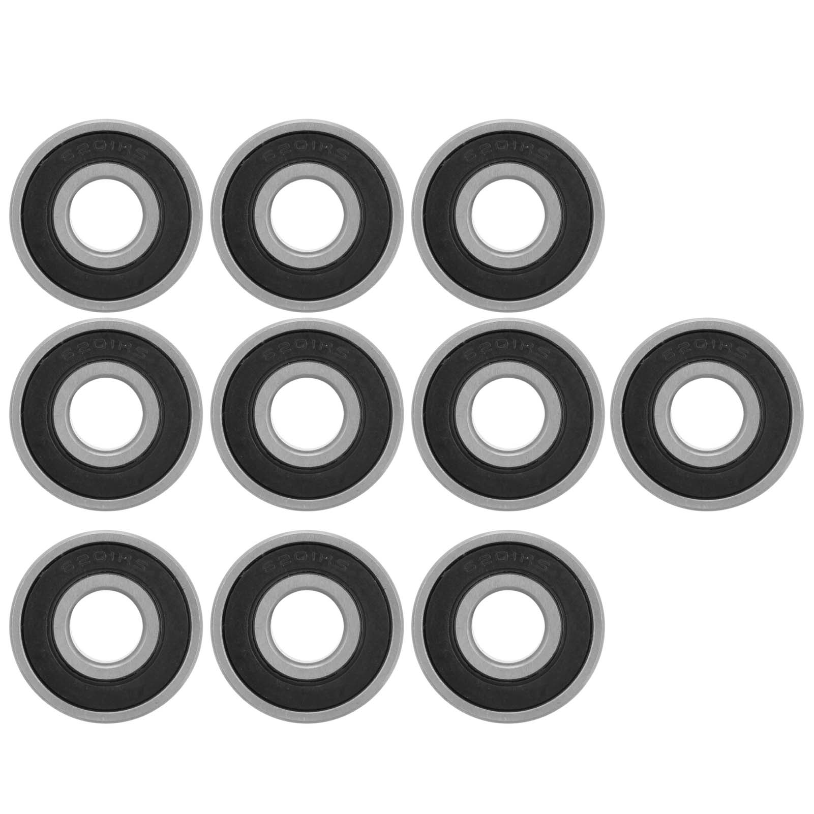 

10 шт. 6201Сталевий радіальний кульковий підшипник RS Bearing 12 мм