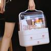 Cosmetics Storage Box Dust-Proof Desktop Makeup Organizer With Drawer For Skin Care Products Household Storage Box Shelf