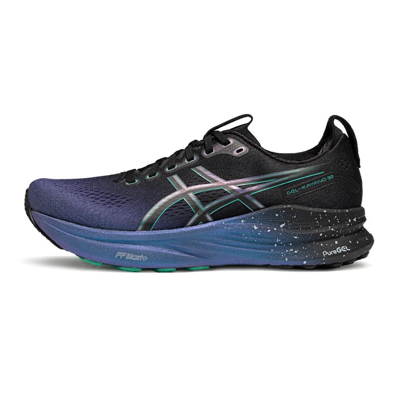 Asics Gel-Kayano 32 Fashion Versatile Comfortable Support Low-Top Running Shoes Men sneaker Black Green 1011C180-001