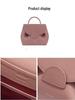 Polene Lychee Pattern Genuine Leather Crossbody Bag - Niche Design Handbag