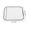 Car Seat Backrest Protector Kick Mats Back Seat Protectors For Vehicles PE Film Kick Mat Seat Protector Protect From Dirt Mud