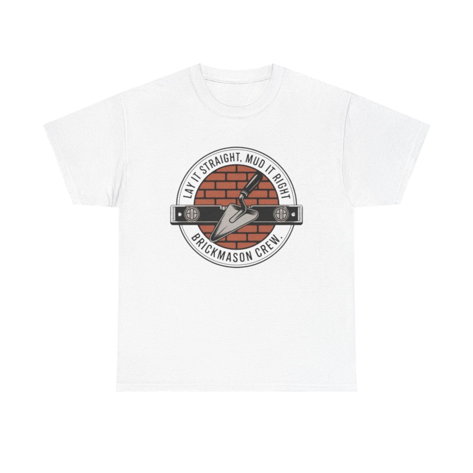 Brickmason Crew Trowel Logo Tee | Masonry, Bricklayer Shirt Vintage Work Shirt 3XL