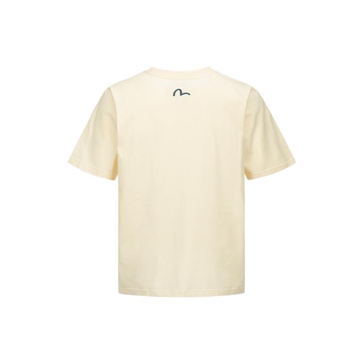 Evisu T-Shirts Men's Crew Neck Moderate Straight Fit 2ESHTM2TS515XXCT