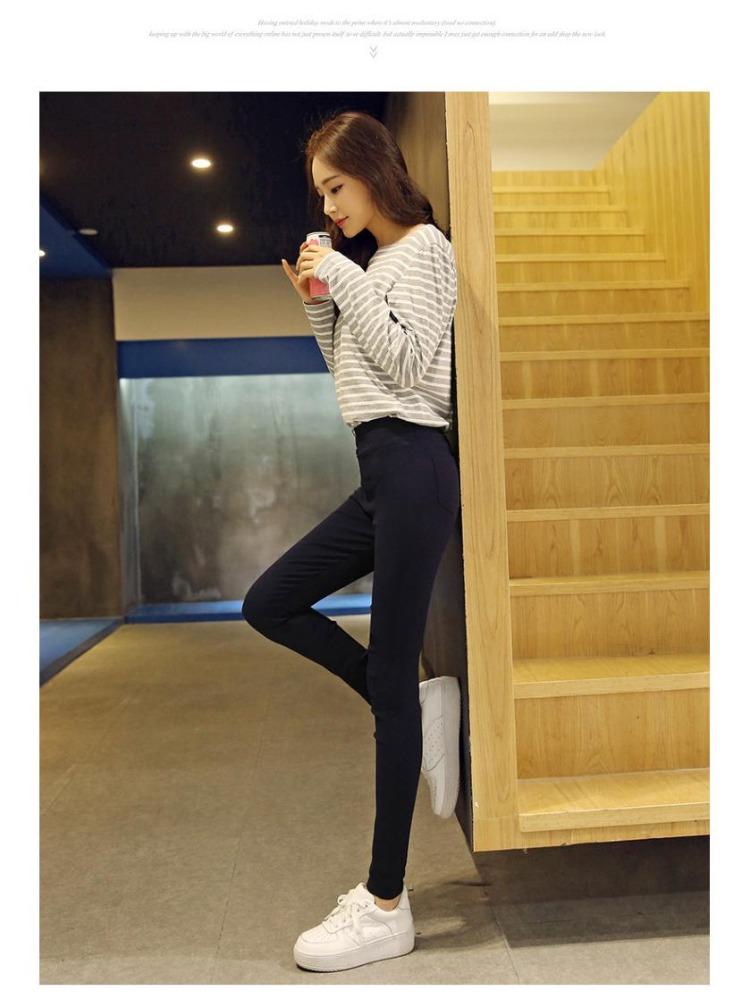 High Waist Slim Pencil Leggings Womens All Season Wear Fashion Style