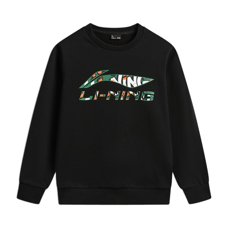 Li-Ning Youth Unisex Round Neck Pullover Sweatshirt