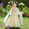 Girls' Summer Ancient Style Hanfu Dress