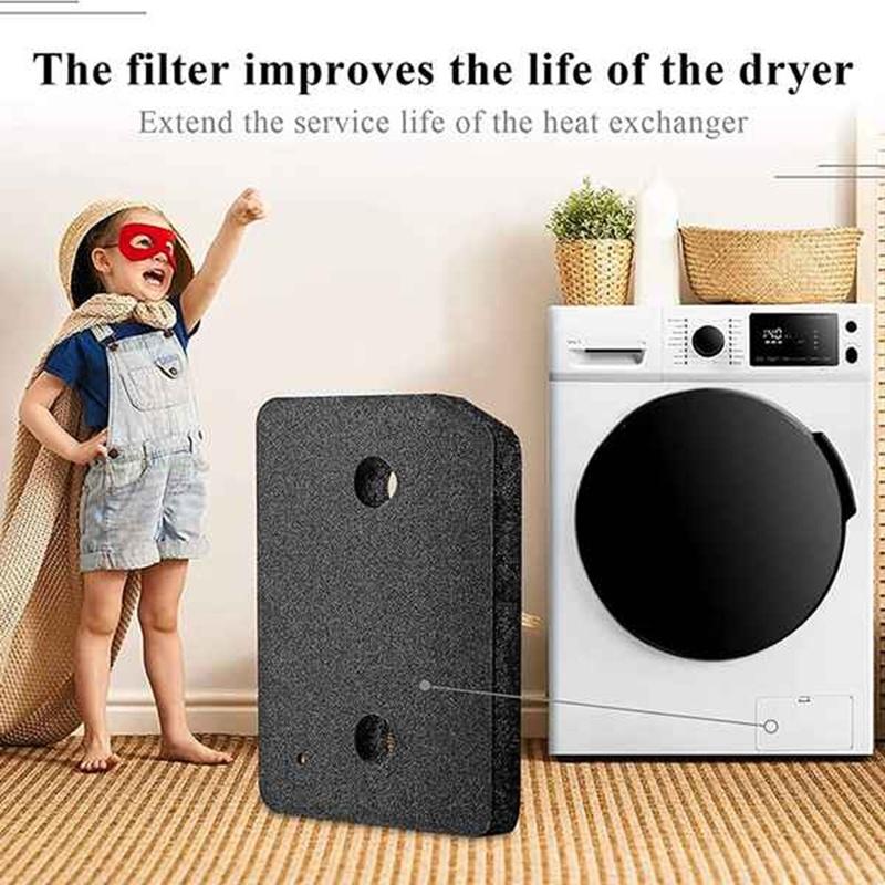 Tumble Dryer Foam Filter Kits for Miele 9164761 Dryer Heat Pump Dryer,Sponge Filter Mat Condensed Dryer Lint Filter-A63M