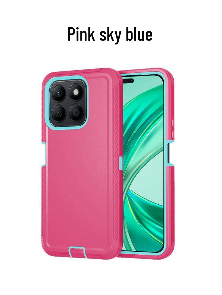 Honor X8B/X8A 4G 3-in-1 Drop-Proof Protective Phone Case