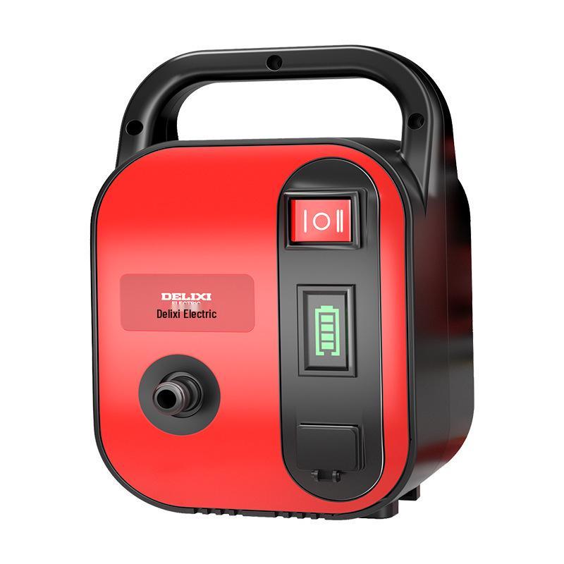 Delixi Electric Rechargeable Lithium Battery Water Pump for Rural Vegetable Garden & Agricultural Irrigation.