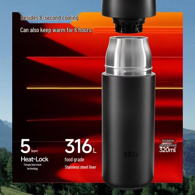 Beneunder LC002 Dual-Compartment Insulation Cup