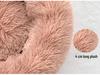 Round Plush Pet Bed: Cozy Dog & Cat Nest for Autumn/Winter