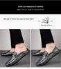 Men's Large Size Soft Sole Slip-on Leather Loafers - Casual Driving & Business Shoes