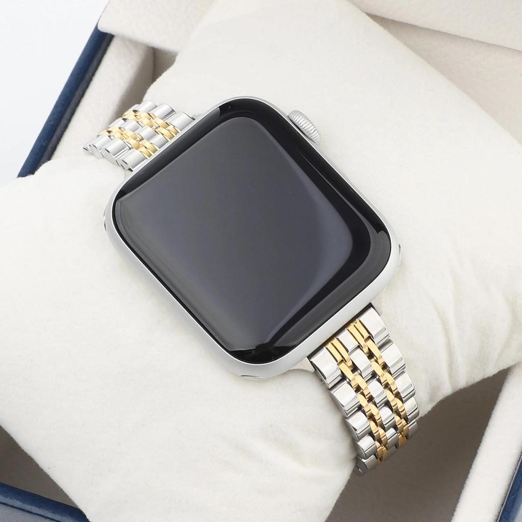 Stainless Steel Strap for Apple Watch  S11 S10 42mm 46mm 49mm 42 44 45mm 41mm Women Metal Bracelet IWatch 11 10 9 8 7 6 SE 5 4