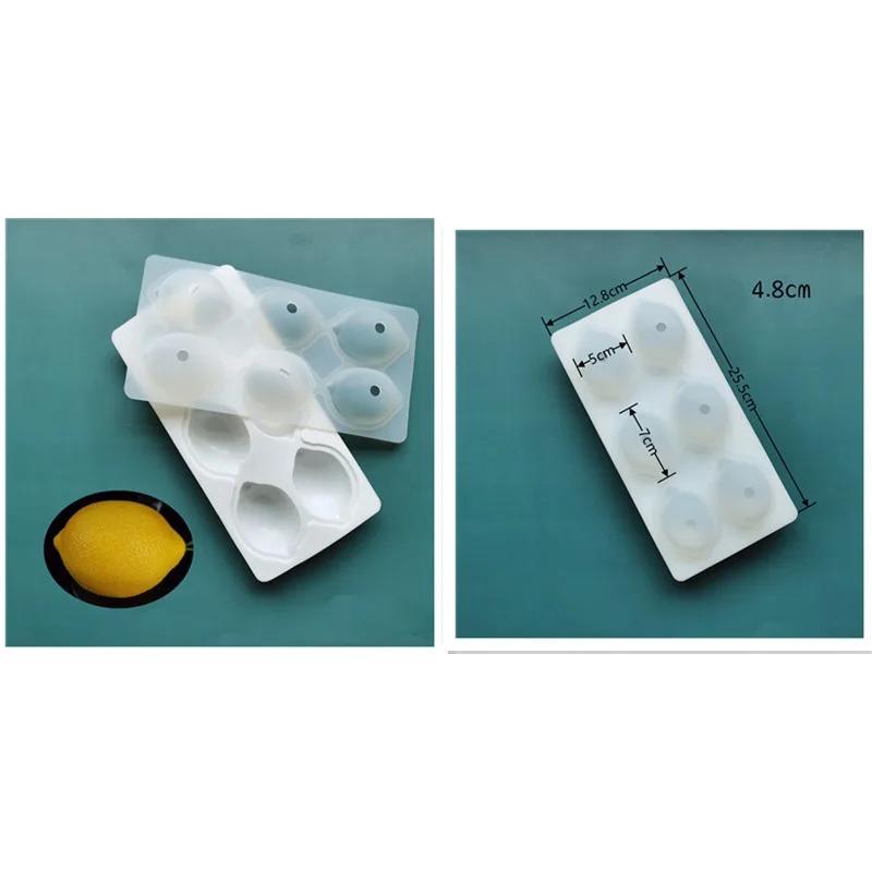 Ananas Päron Persika Fruktserie Tårta Silikonform Mango Apelsin Bakning Mousseform Jordgubb Fransk Dessert Moussetårtsform