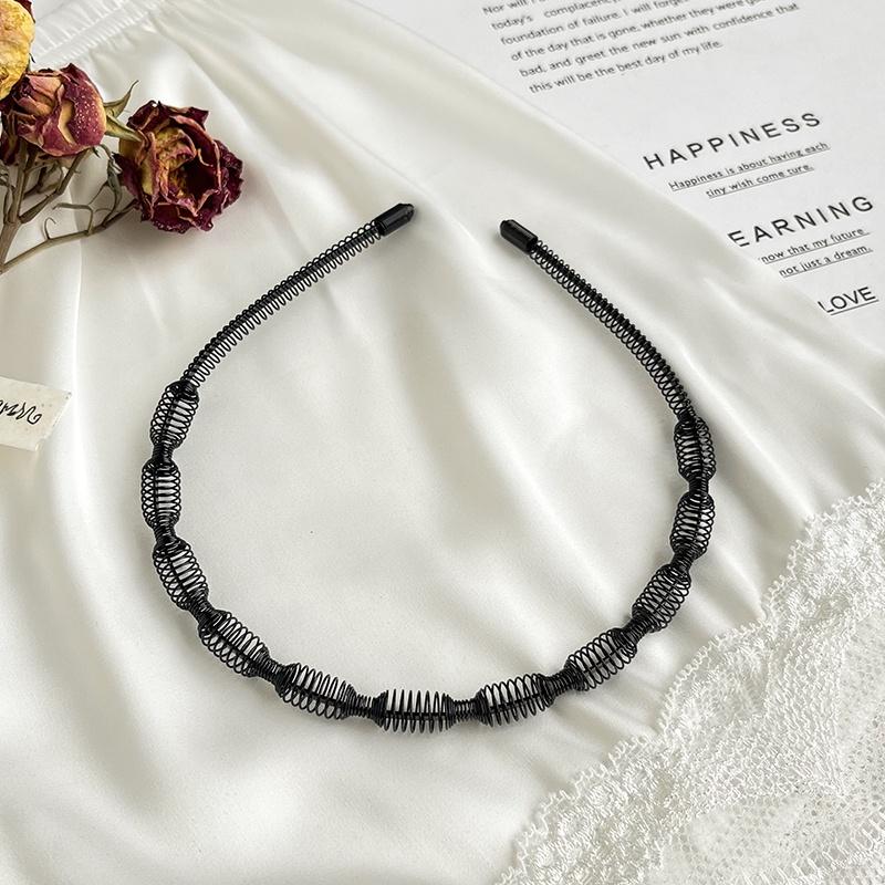 AISHG Non-slip Wash Wave Hair Bands for Women Invisible Movement Tide Simple Back Headwear Korean Hairband Girl Hair Accessories