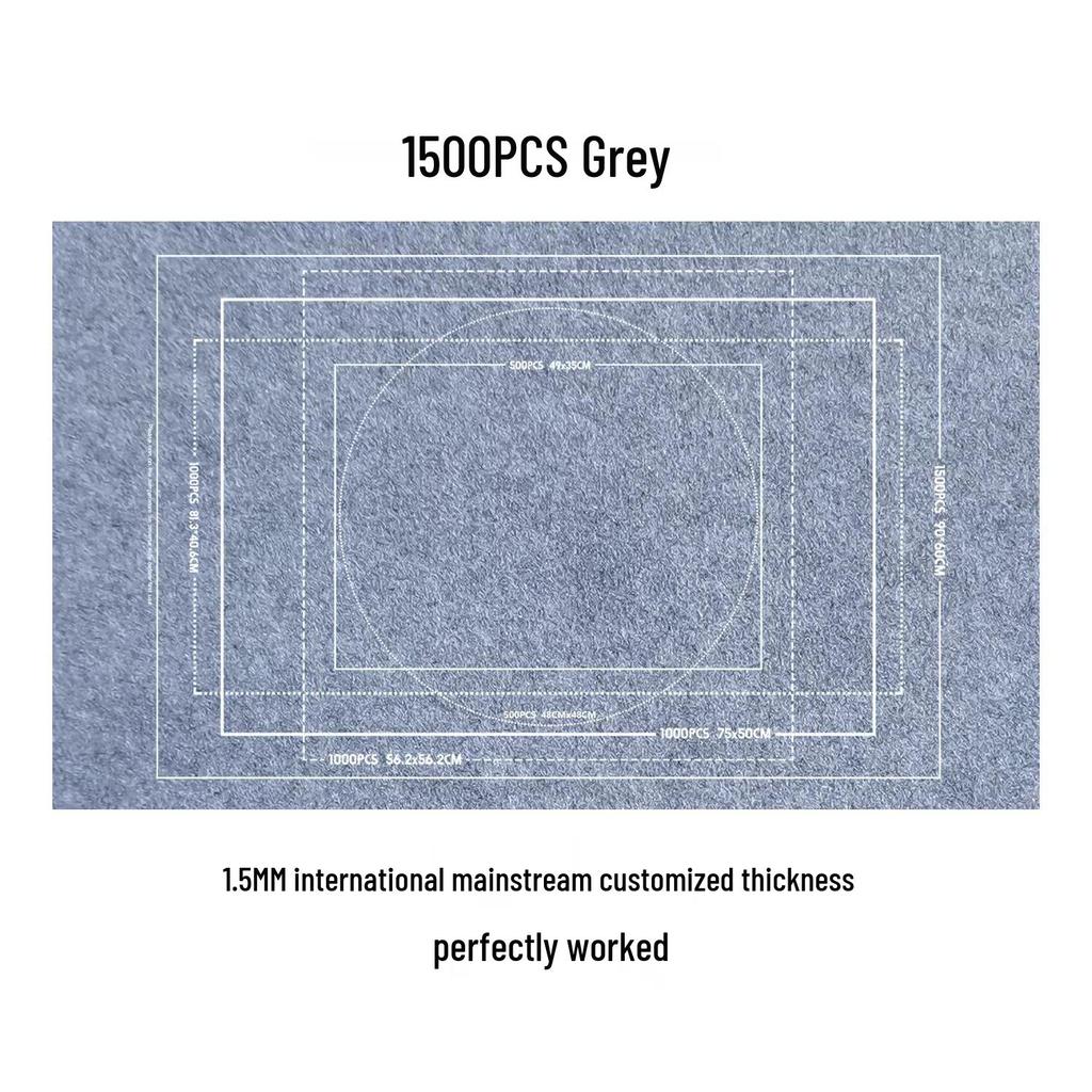 Cross-Border Felt Puzzle Mat for 500-3000 Pieces Jigsaw