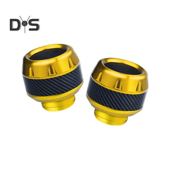 

Универсальный слайдер рамы мотоцикла, алюминиевый сплав, передняя вилка, чашка, защита от падения, защита от падения, мотоцикл, скутер, чашка против падения золотистый